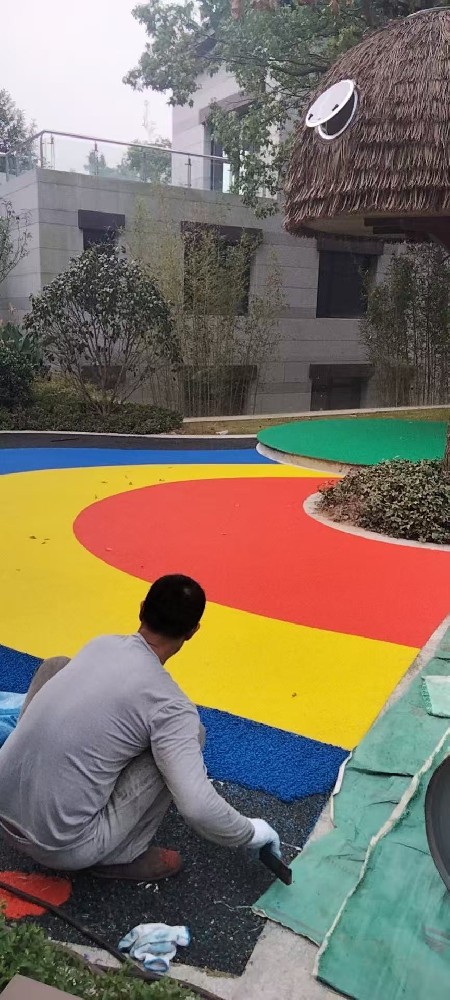 塑胶颗粒地坪